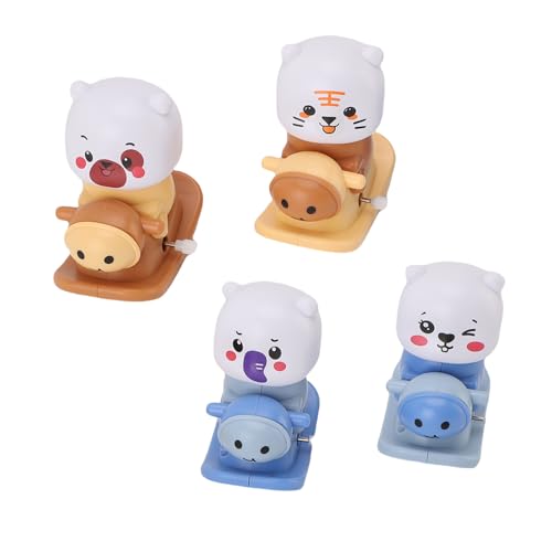 RiToEasysports Winden Sie Tierspielzeug für Kleinkinder 4-Pack, Safe ABS-Spielkameraden, Multi-Tiere RiToEasysports Winden Sie Tierspielzeug für Kleinkinder 4-Pack, Safe ABS-Spielkameraden, Multi-Tiere von RiToEasysports