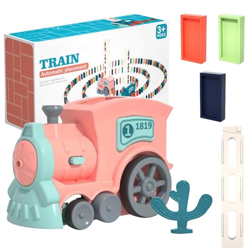 Automatic Train Set, Toddler Train Stacking Games, Educational Train Blocks Set, Kids Train Play Toy, Music and Lighting Train Toy, Train Set for Children, Train Blocks for, Train Stacking von Riaisttd