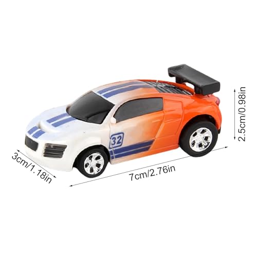 Cans Racing Car, Portable Small Racing Car, Cans Simulation Racing Car Toy, Portable RC Car with Roadblocks, Compact and Cool Remote Control Car, Fun Racing Toy for Boys and Kids von Riaisttd