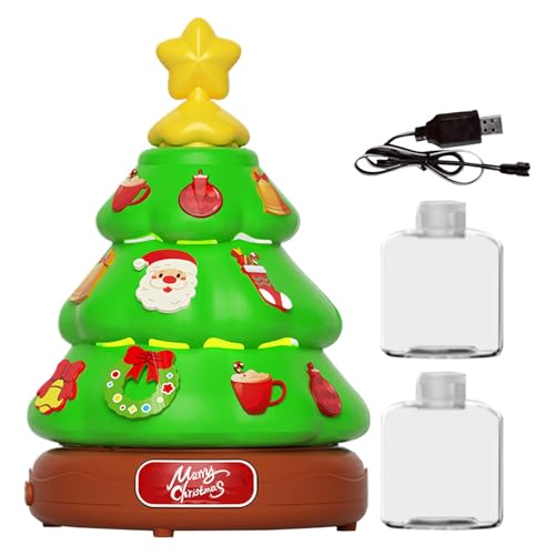 Christmas Music Box, Christmas Tree Bubble Blowing Machine for Kids, Bubble Machine with Lights, Christmas Music and Decorations for Children, Perfect for Weddings and Holiday Celebrations von Riaisttd