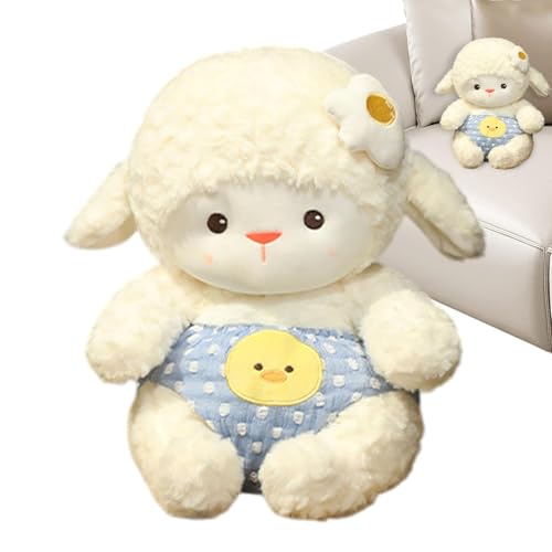 Cute Lamb Stuffed Animal, Sheep Plush Doll for Kids, Adorable Stuffed Sheep Toy, Creative Plush Animal Doll, Comfortable Lamb Plush Toy, Huggable Sheep Stuffed Doll, Plush Animal for Kids’ Play von Riaisttd