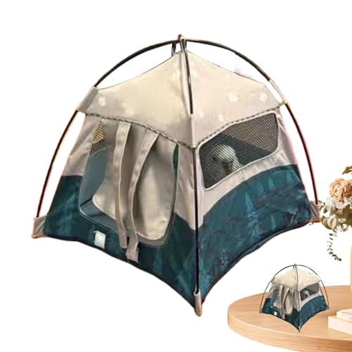 Doll House Camping Tent, Small Tent Model, Miniature Camping Equipment, Ideal Scene Accessory for Doll Houses, Adds Realistic Outdoor Vibes for Creative Playset Scenes House Enthusiasts Accessories von Riaisttd