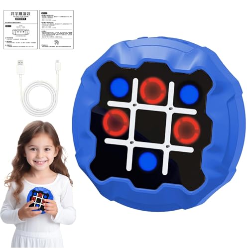 Family Fun Handheld Electric Puzzle Game Console, Learning Brain Activities for Kids Ages 3+, Portable Travel Game Console, Interactive Puzzle Game for Educational Fun at Home and On The Road A von Riaisttd