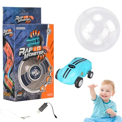 Flashspin 360 Grad Hochgeschwindigkeits-Stunt-Auto, Rennspielzeug im Taschenformat für , Mädchen und Freunde, Action-geladenes Auto für Kinder mit lustigen Stunt-Fähigkeiten und aufregenden von Riaisttd