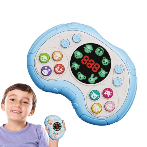 Fruit Matching Fast Push Game, Handheld Sensory Game Console For Kids, Educational Puzzle Game For Boys And Girls, Fun Sensory Learning Activities Toy Fast Push Game, Fruit Matching Handheld Game von Riaisttd