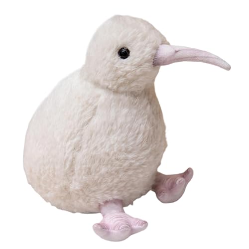 Kiwi Bird Plush Toy Plush Stuffed Kiwi Toy Doll Cute Furry Bird Animal Plushie Doll Realistic Simulation Bird Toy for Kids Birders Boys Girls, Plush Kiwi Bird Toy Stuffed Kiwi Doll Realistic von Riaisttd