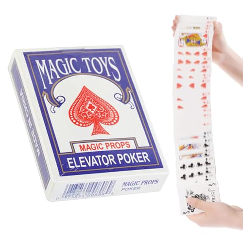 Magic Trick Cards, Interactive Playing Deck, Cool Close-Up Prop, Silent Illusion Tool Set, 3.54x2.68 inches, Entertainment Accessory for Party Street Performance Teaching Demo Use Magic Trick Cards, Interactive Playing Deck, Cool Close-Up Prop, Silent Illusion Tool Set, 3.54x2.68 inches, Entertainment Accessory for Party Street Performance Teaching Demo Use von Riaisttd