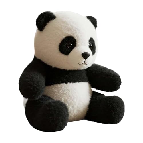 Panda Bear Stuffed Animal - 7.09x9.06 Zoll Leichte Musik Panda Spielzeug Realistische Features für interaktives Spiel, weich mit waschbarem Cover, Kinder Mädchen H Panda Bear Stuffed Animal - 7.09x9.06 Zoll Leichte Musik Panda Spielzeug Realistische Features für interaktives Spiel, weich mit waschbarem Cover, Kinder Mädchen H von Riaisttd