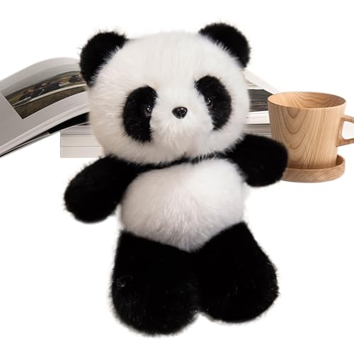 Panda Stuffed Animal, Cute Figure Plush Pillow Doll for Soft Comfort, Adorable Huggable Doll with Cozy Design, for Kids Girls Boys Bedroom Sofa Office Living Room Car Window Shelf 9.84 inches Tall Panda Stuffed Animal, Cute Figure Plush Pillow Doll for Soft Comfort, Adorable Huggable Doll with Cozy Design, for Kids Girls Boys Bedroom Sofa Office Living Room Car Window Shelf 9.84 inches Tall von Riaisttd