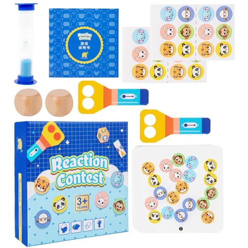 Reaktionstrainingsspielzeug | Reaktion Spielzeug finden | Puzzles Brettspiele | Lernpuzzles für Kinder, interaktive Brettspiele, sensorische Spiele für Kinder, lustiges Lernspielzeug, interaktives Ler von Riaisttd