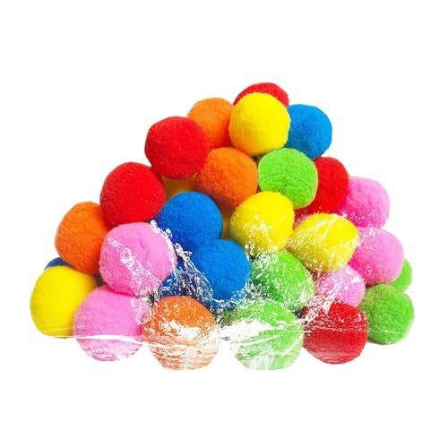 Reusable Water Balls, Outdoor Game Soaker Balloons, Compact Splash Toy Design, Quick-Fill and Refill Feature, Soft Safe Material, Ideal for Parent-Child Play Boys Girls Kids Adults Reusable Water Balls, Outdoor Game Soaker Balloons, Compact Splash Toy Design, Quick-Fill and Refill Feature, Soft Safe Material, Ideal for Parent-Child Play Boys Girls Kids Adults von Riaisttd