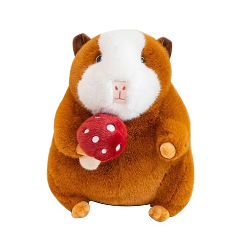 Riaisttd Capybara Plush, Holding Vegetables Capybara Doll Pillow, Soft Stuffed Animal Toy, Cozy Décor 9.84x5.91 inches for Tablet, Living Room, Bedroom, and Sofa von Riaisttd