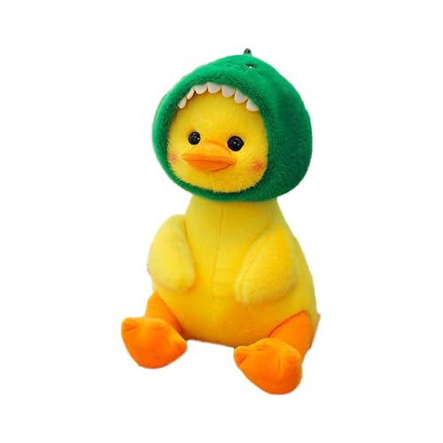 Riaisttd Duck Plush, 9.84-Inches Yellow Stuffed Doll, Soft Toy Throw Pillow, Sofa Cushion, Baby Sleeping Buddy, Cute Decoration for All Ages, Create Happy Moments von Riaisttd