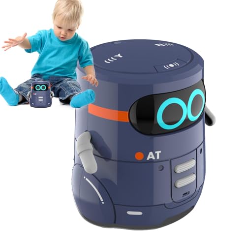 Riaisttd Intelligent Talking Robot - Interactive Smart Robot Toy with Touch Sensor & Voice Control, Cute Educational Robot Pets for Kids, Fun & Engaging Talking Robot for Children’s Learning von Riaisttd