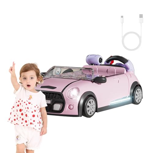 Riaisttd Interactive Driving Toy, Battery Operated Driving Toy, Kids Driving Simulator, Toddler Steering Wheel Toys, 37x8.4x4.5cm/14.57x3.31x1.77 Inches for Kids Traveling Companion von Riaisttd