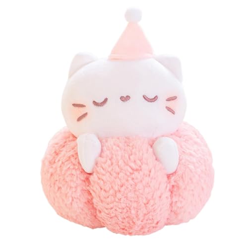 Riaisttd Multipurpose Cat Stuffed Animal, Plush Doll for Kids, Comfortable Stuffed Plush Toy, Soft and Cute Stuffed Toys for Women and Girls, Cozy Cat Plush for Cuddling and Relaxing von Riaisttd