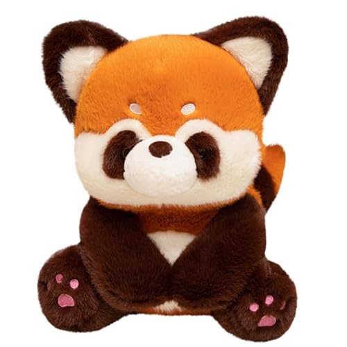 Riaisttd Simulation Raccoon Plush Toy for Kids, Soft and Cute Hugging Doll, Adorable Stuffed Raccoon Animal for Boys and Girls, Perfect Plush Animal Doll for Cuddling, Snuggling and Playtime Fun von Riaisttd