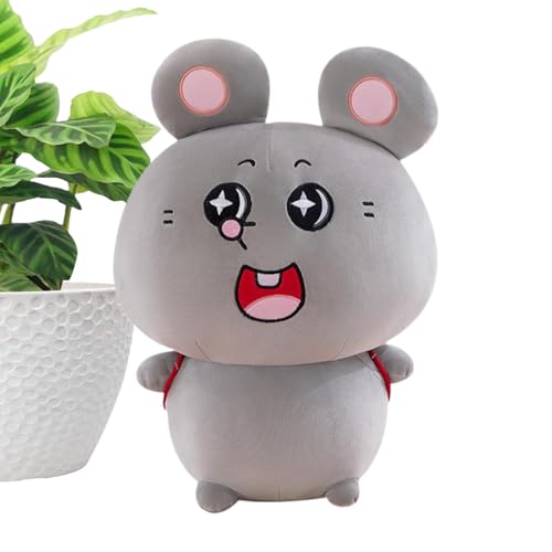 Riaisttd Small Stuffed Mice, Comfortable Plush Animal Toy, Cute Stuffed Toy Doll for Boys and Girls 3+, Decorative Plush 9.84 inches for Living Room and Bedroom von Riaisttd