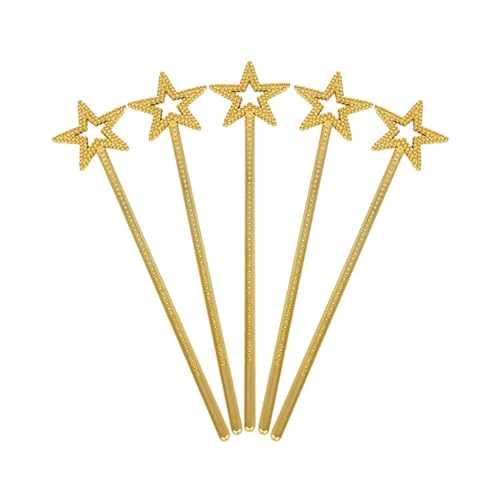 Riaisttd für Kinder,stab,Magischer Prinzessinnen-mit fünfzackigem Stern - Rollenspielspielzeug für Kinder, lustiges Prinzessinnen-Kostümzubehör, geeignet für kleine Prinzessinnen und Riaisttd für Kinder,stab,Magischer Prinzessinnen-mit fünfzackigem Stern - Rollenspielspielzeug für Kinder, lustiges Prinzessinnen-Kostümzubehör, geeignet für kleine Prinzessinnen und von Riaisttd