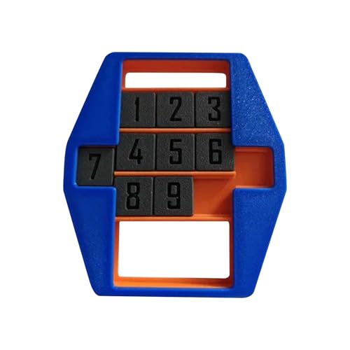 Sliding Number Puzzle, Intelligence Brain, Teaser Game, 4.33x3.94x0.79 Inches, Math Thinking Toy, Fun Challenge for Kids Girls Boys Teens Children Adults Indoor Travel Use Sliding Number Puzzle, Intelligence Brain, Teaser Game, 4.33x3.94x0.79 Inches, Math Thinking Toy, Fun Challenge for Kids Girls Boys Teens Children Adults Indoor Travel Use von Riaisttd
