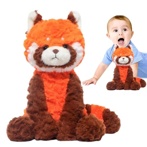 Soft Bear Plüsch Beruhigendes Spielzeug, Stofftierkissen für Mädchen, Umarmungspuppe für Kinder, Plüsch-Begleiter, bequemes Plüschkissen für Schlaf und Spielzeit, Entspannungszubehör von Riaisttd