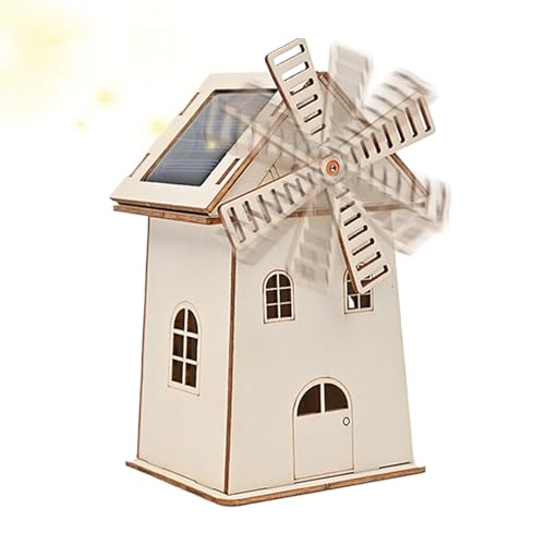 Solar Windmill House, Model Construction Kit, STEM Toys, 3.27x2.76x5.51 Inches, Learning Games, Creative Wooden Decor, Craft Project, School Educational Tool, Cabinet Ornament Solar Windmill House, Model Construction Kit, STEM Toys, 3.27x2.76x5.51 Inches, Learning Games, Creative Wooden Decor, Craft Project, School Educational Tool, Cabinet Ornament von Riaisttd