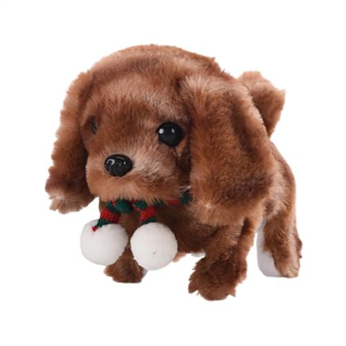 Walking Puppy, Electronic Interactive Stuffed Dog Plush, Animal Companion, Realistic Electronic Pet, Interactive Pet for Kids, Stuffed Animal Puppy, Kids Electronic Dog Toy, Walking Pet for Children von Riaisttd