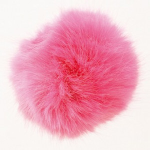 Rico Pompon Quaste Acryl Fuchsia 10 cm von Rico Design