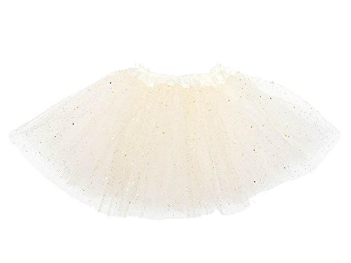 Tutu mit Glitzer, Weiß von Rico Design