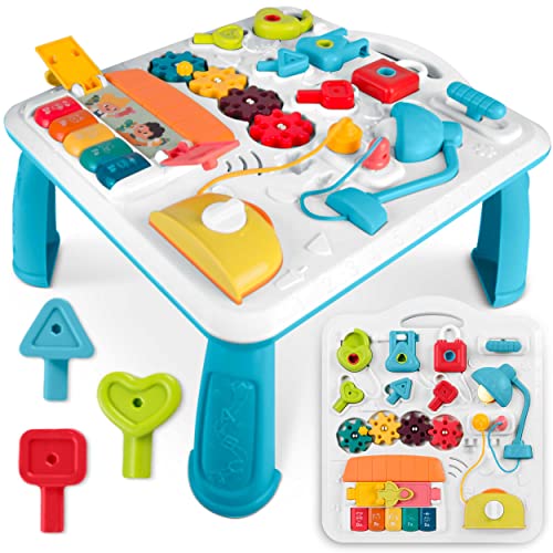 Ricokids Interaktiver Tisch, Bildungstafel, mit Musik, 5in1 von Ricokids