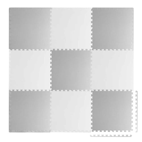 Ricokids Krabbelmatte Baby Puzzlematte Spielmatte Schaumstoffmatte rutschfest für Kinder 9 Teile 180 x 180 x 1 cm Schwarz Weiß Ricokids Krabbelmatte Baby Puzzlematte Spielmatte Schaumstoffmatte rutschfest für Kinder 9 Teile 180 x 180 x 1 cm Schwarz Weiß von Ricokids