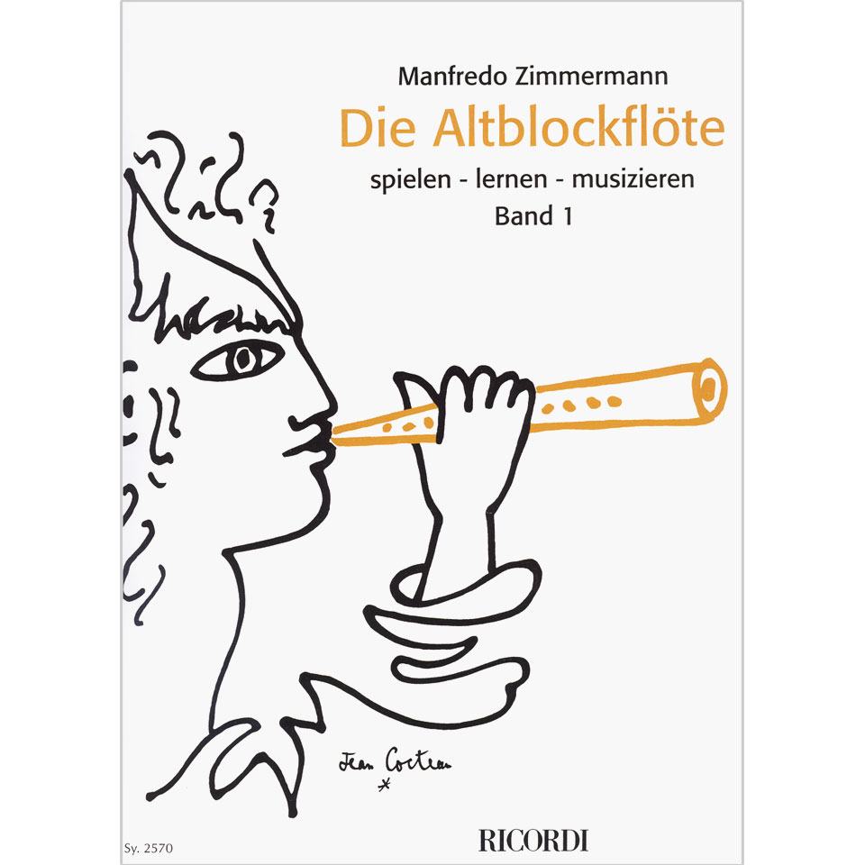 Ricordi Die Altblockflöte Bd.1 Lehrbuch von Ricordi