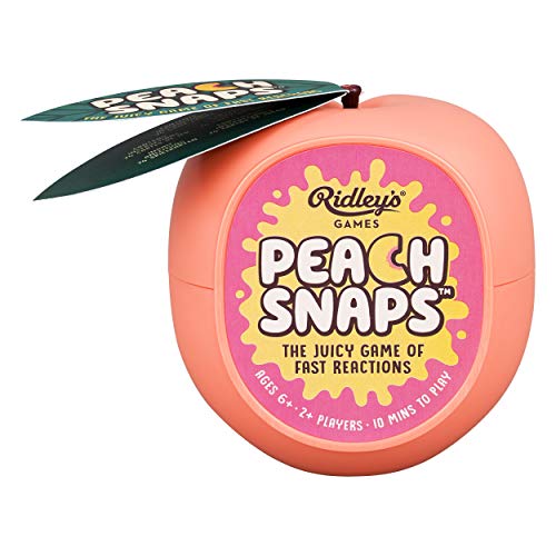 Ridley's GME021 Peach Snaps Kartenspiel ab 6 Jahren bis Erwachsene von Ridley's