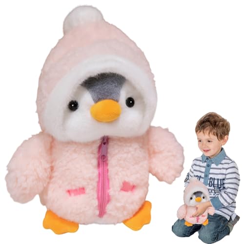 Kuscheltier Pinguin, Süße Kuscheltiere 25 cm Kuscheltier Süß Pinguin Kuscheltier Pinguin Stofftier Plüschtier, Plüsch-Pinguin-Geschenke für Mädchen und Jungen Kann als Geschenk Verwendet Werden von Rienan