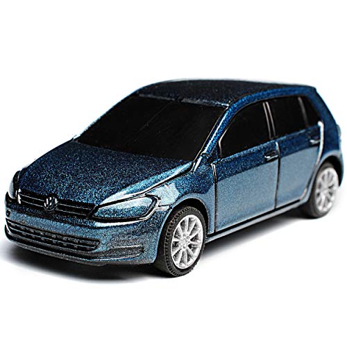 Rietze Volkwagen Golf VII Blau Grau 5 Türer Ab 2012 1/64 Modell Auto von Rietze