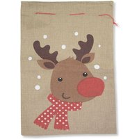 Riffelmacher Jutesack mit Rudolph 35x0,2x50cm von Riffelmacher & Weinberger