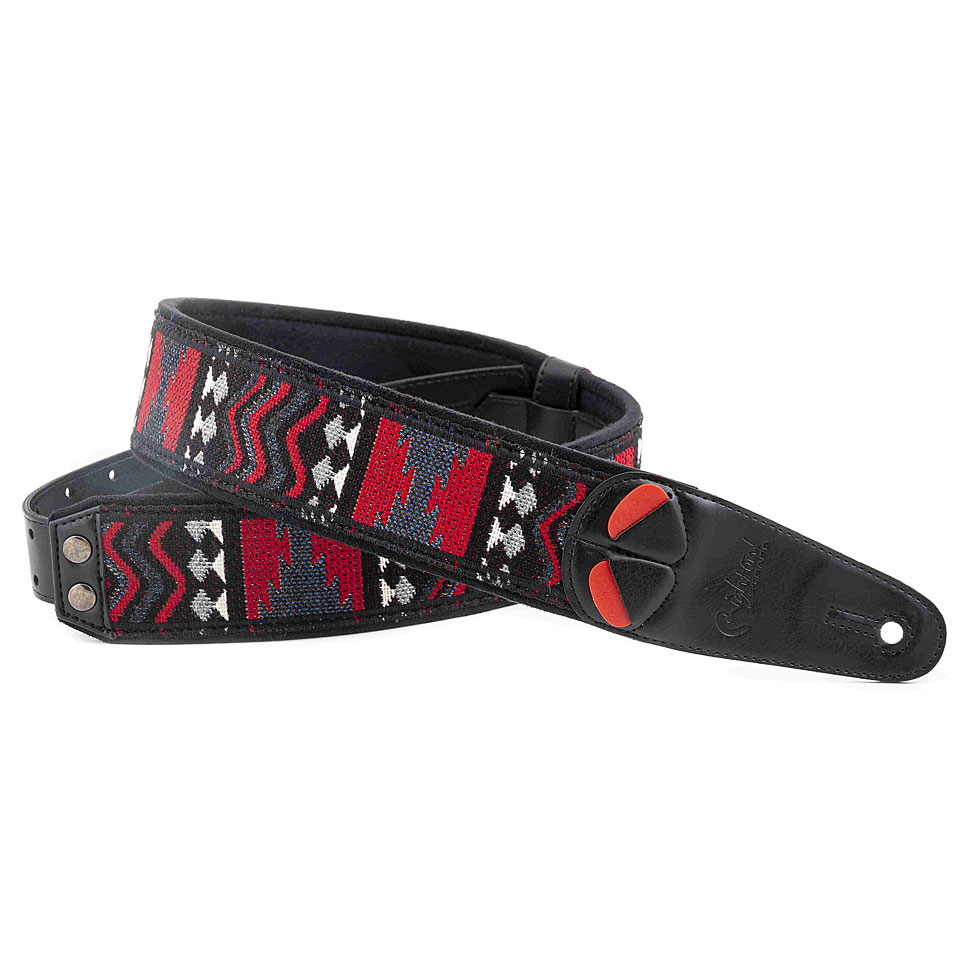 RightOn! Straps Mojo Azteca Black Gitarrengurt von RightOn! Straps