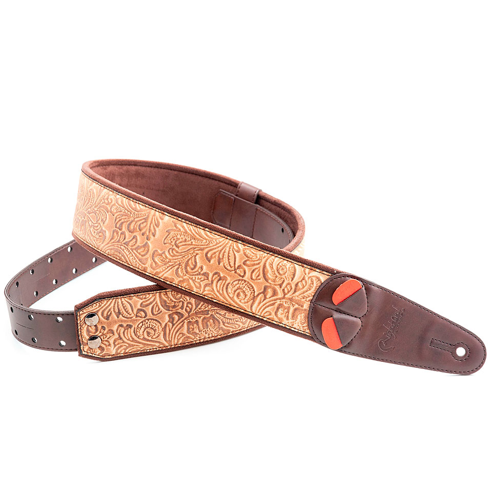 RightOn! Straps Sandokan beige Gitarrengurt von RightOn! Straps