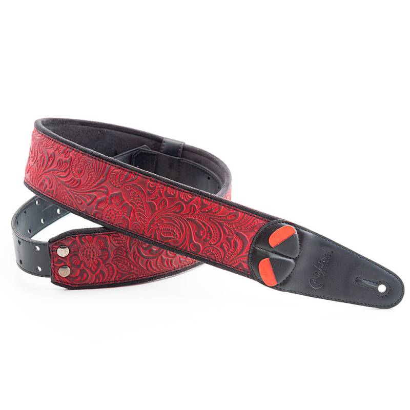 RightOn! Straps Sandokan red Gitarrengurt von RightOn! Straps