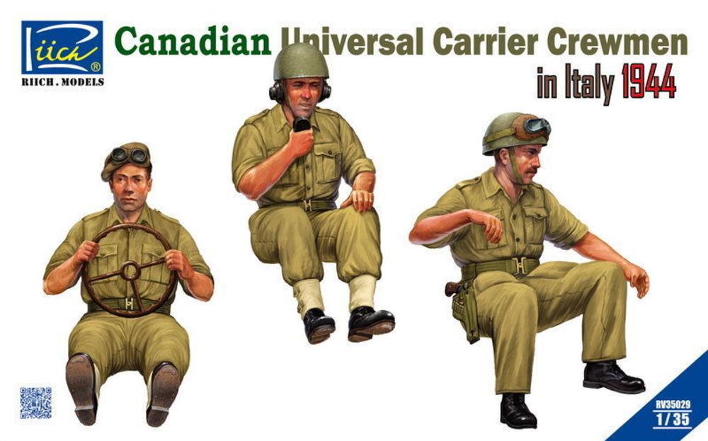 Canadian Universal Carrier Crewmen in Italy 1944 von Riich Models