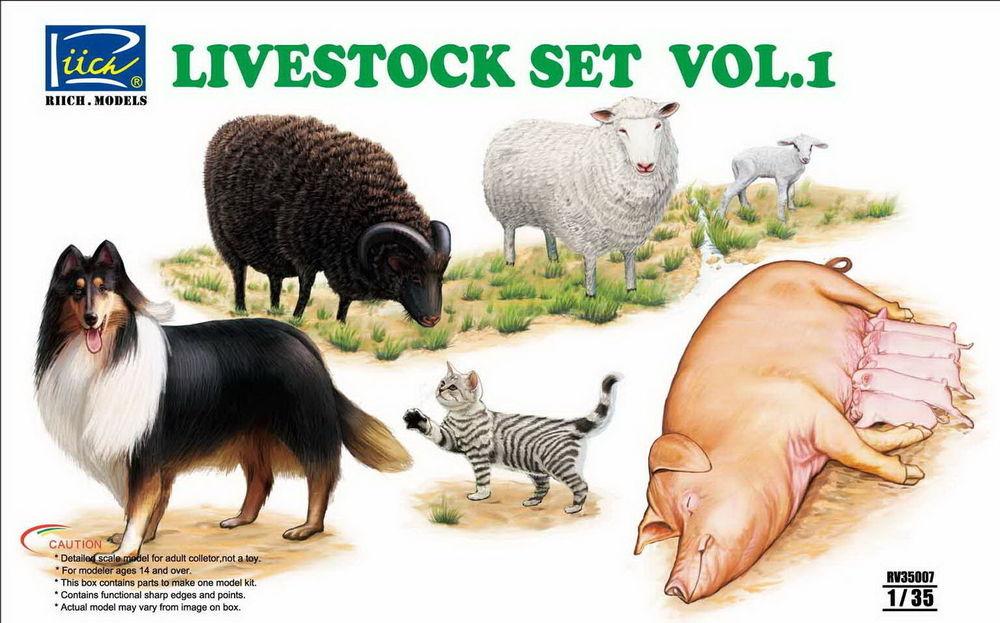 Livestock Set Vol.1 von Riich Models