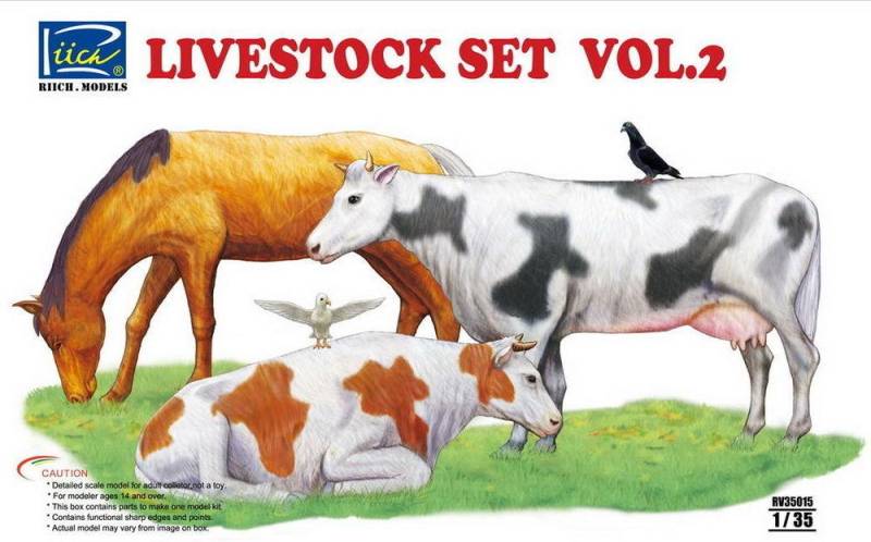 Livestock Set Vol.2 von Riich Models