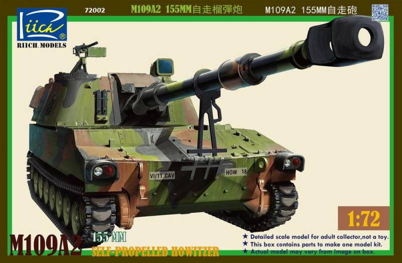 M109A2 155MM Self-Propelled Howitzer von Riich Models