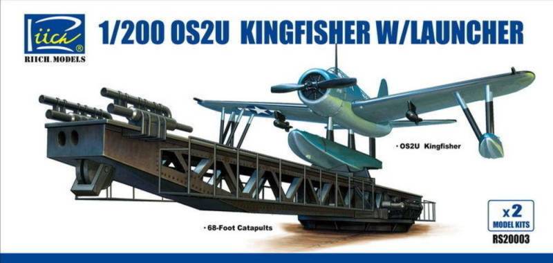 OS2U-3 Kingfisher w/Launcher (ModelKitsX2) von Riich Models