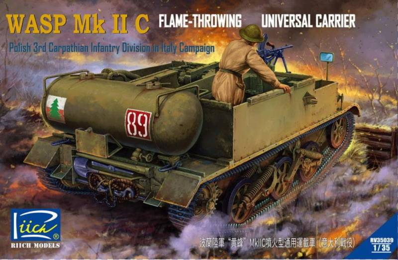 Polish Army Universal Carrier Wasp Mk.IIC von Riich Models