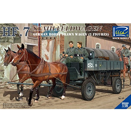 RIICH MODELS RV35043 - Fahrzeug - 1/35 HF.7 Stahlfeldwagen inklusive 2 Figuren von RIICH MODELS