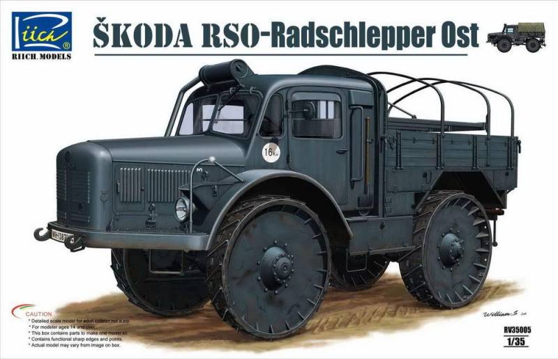 Skoda RSO-Radschlepper Ost von Riich Models