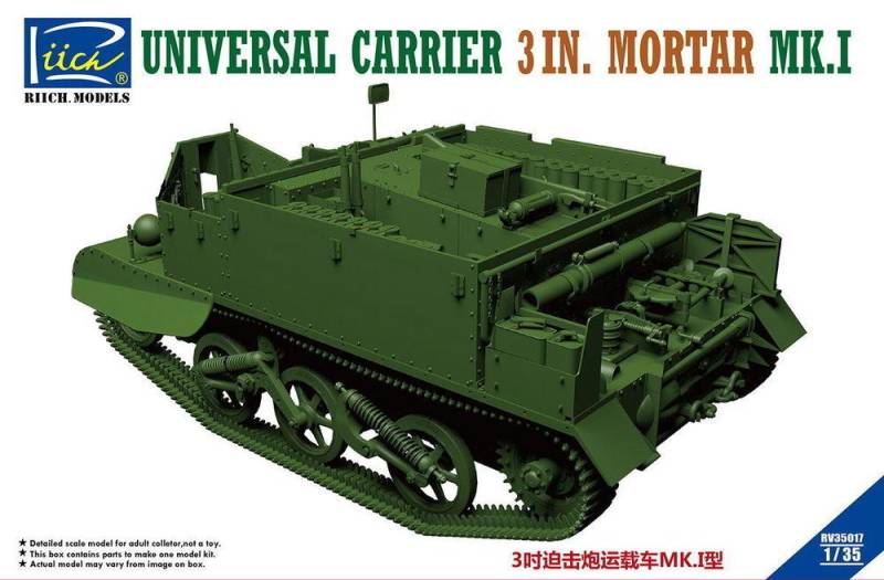 Universal Carrier 3 in. Mortar Mk.1 von Riich Models