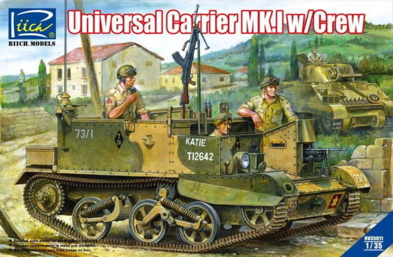 Universal Carrier Mk.1 w/crew von Riich Models