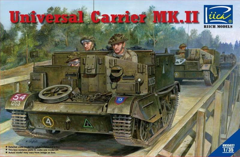 Universal Carrier Mk.II (full interior) von Riich Models